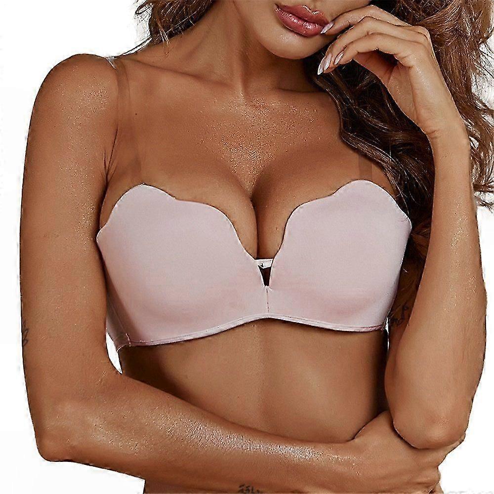 Comfortable Bra Inserts and Pads with Wireless Straps for Interchangeable Underwear Support