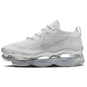 Nike Air Max Scorpion Bequeme und leichte Mid-Top-Laufschuhe mit Luftdämpfung für Damen, Weiß, DJ4702-003
