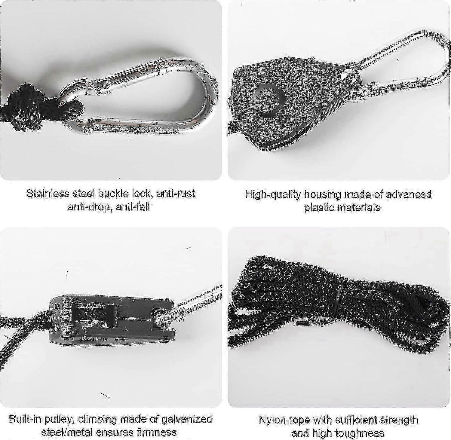 Braided Nylon Ratchet Hook Kit