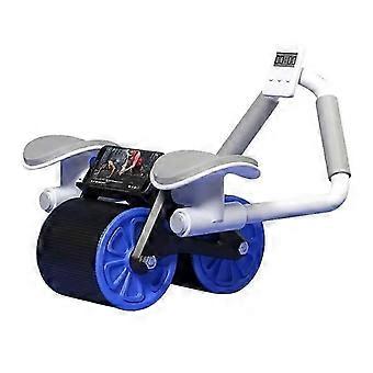 Ruota addominale a rimbalzo automatico con doppie ruote