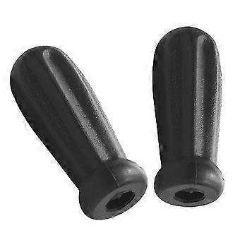 Schwarzes ABS-Tischfußballgriff-Set, 4-teilig