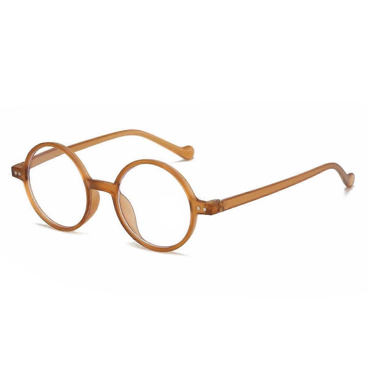 Round UV-Protective Blue Light Blocking Reading Glasses
