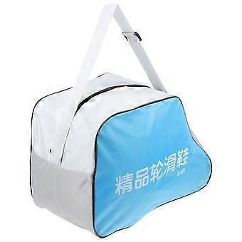 Wheel Skate Bag Durable Skate Storage Pouch for Storage Use Blue
