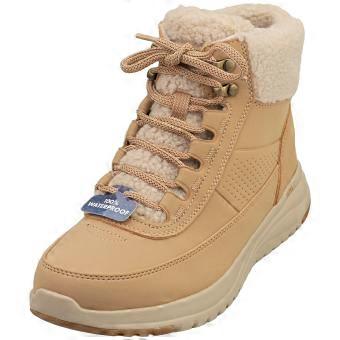 Stivali casual impermeabili da donna Skechers On The Go Stellar color castagna
