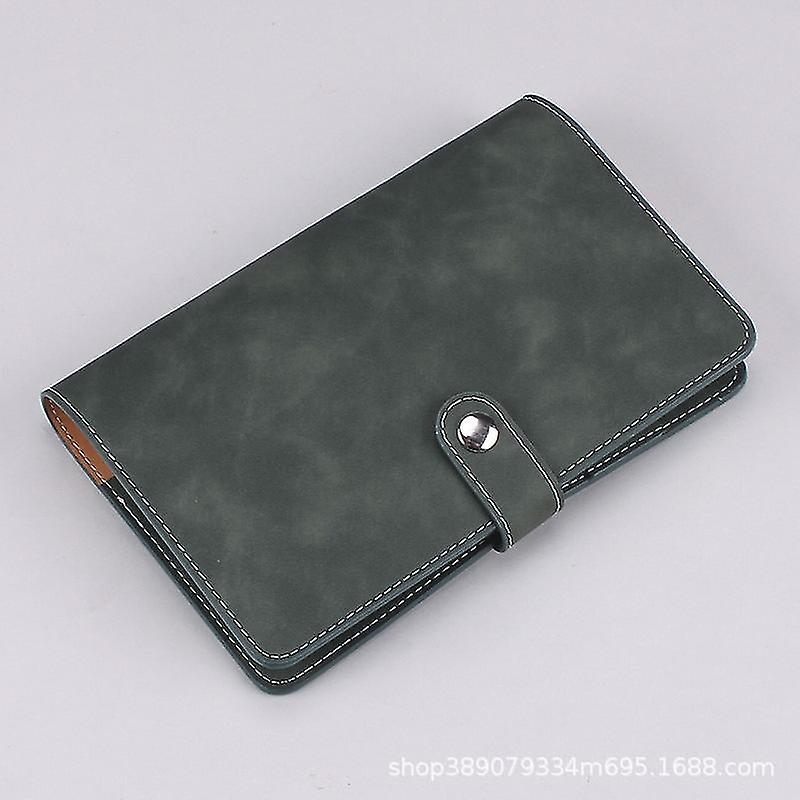 Leather Cover Binder Pockets For Notebooks