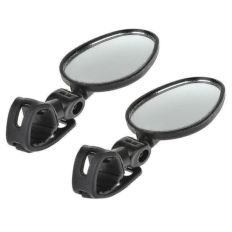 Bicycle Rearview Mirror 2pcs Adjustable Bar Mirrors Silicone Rearview Mirror_c