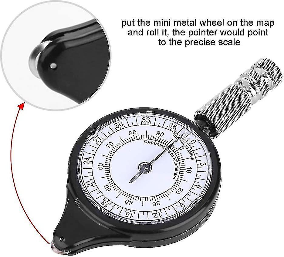 Mini Outdoor Map Measuring Instrument, Distance Calculator, Surveying ...