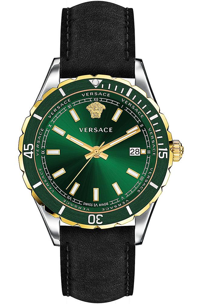 Versace VE3A00320 - Leder männlich Quarz Analog