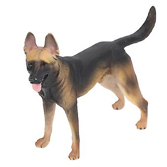Duitse herdershond figuur Hoge simulatie Levensechte hond Model Vroeg educatief dierenspeelgoed