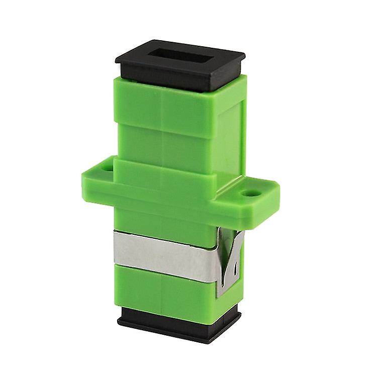 Sc/apc Adaptor New Sc Female Fiber Optic Simplex Single Mode Sc Flange With Flange Plastic Fiber Coupler