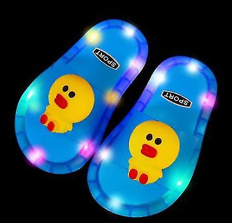 Bambini Ragazzi Ragazze Pantofole Cartone animato Animali Stampe Scarpe  Illuminate Moda Scarpe Carine Bagno Bambini Bambini Pantofole Tacchi piatti