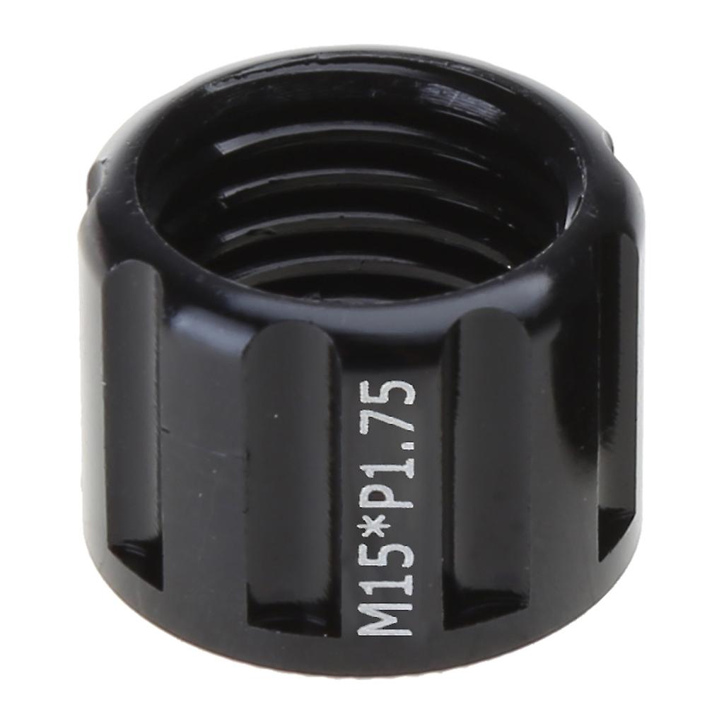 Bicycles Thru Axles Nut M12 M15 Thread Axles Nut for Front and Rear Bike Wheel