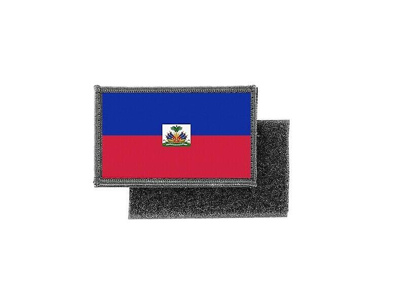 Patch ecusson prints Haitian flag badge