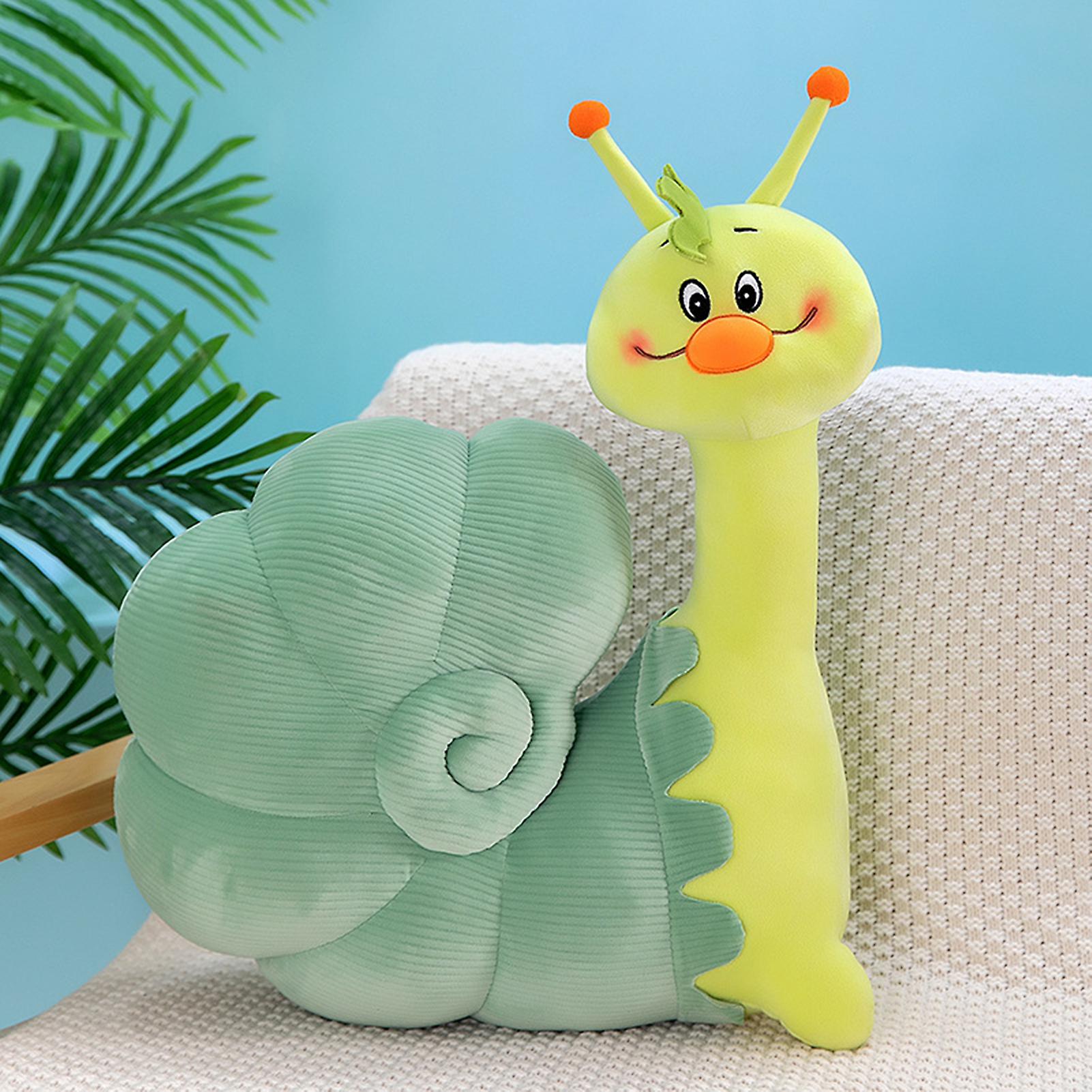 Simulation Snail Stuffed Plush Doll Creative Cute Simulation Stuffed Toy For Claw Machine Grabber Doll