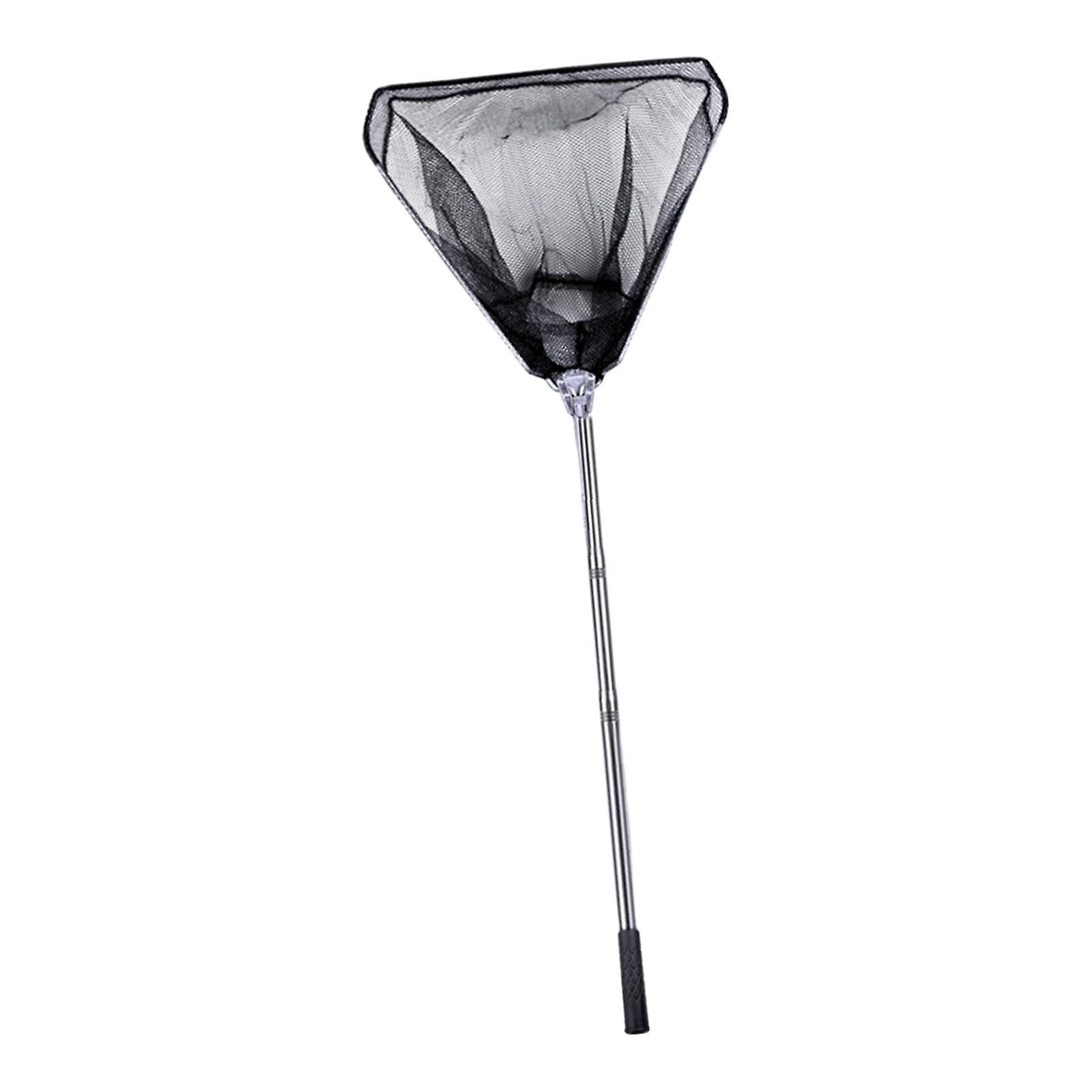 Portable Folding Fishing Landing Net Fine Workmanship Accessory for Men Gift 2.1m