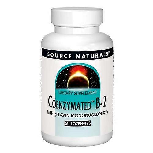 Source Naturals Coenzymated B-2 Sublingual,25 mg ,60 Tabs (Pack of 1)