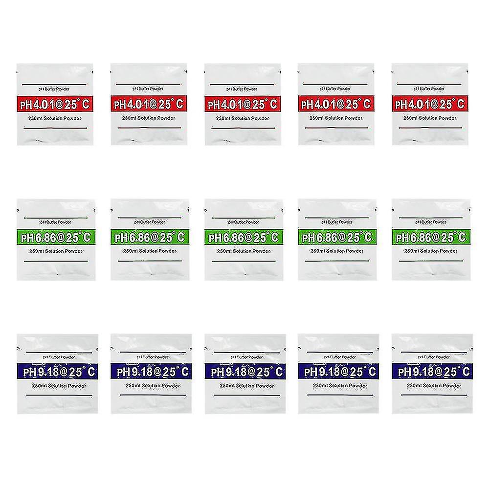 Ph Meter Calibration Point 3 Type Ph Buffer Powder Set Measure Calibration Solution Powder For Ph Test Meter