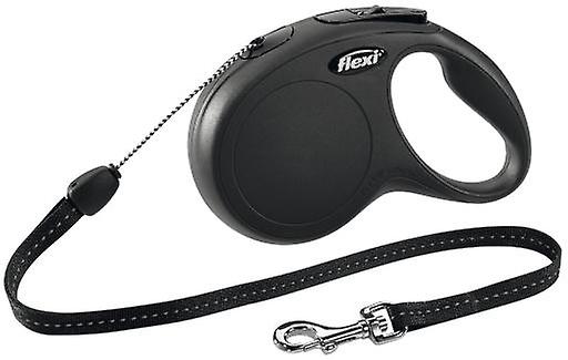 Flexi Correa New Classic Cordón Negro para Perros