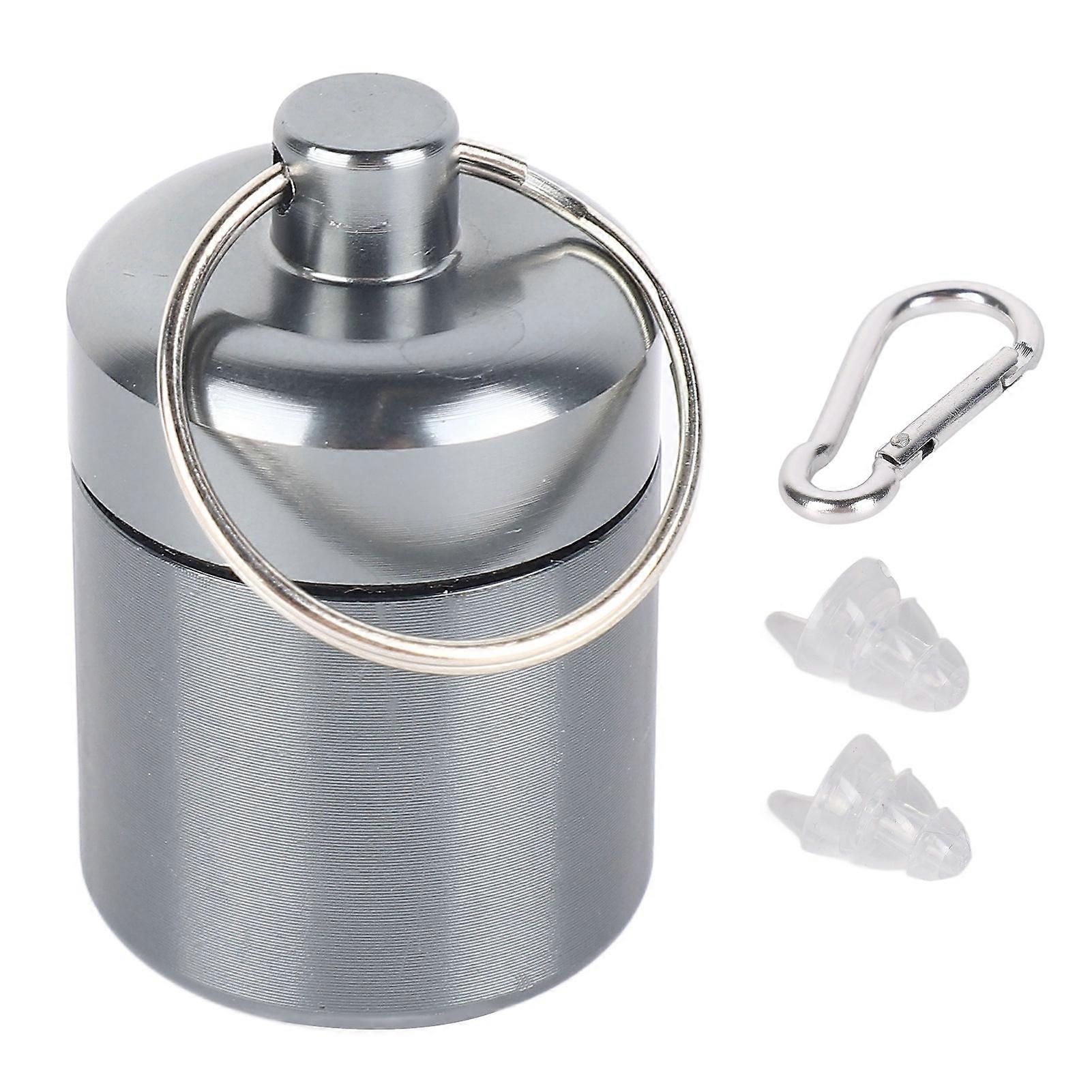 Ear Plugs 3 Layer Noise Reduction Soundproof Liquid Silicone Comfortable Earplugs with Filter for Drummer Transparent