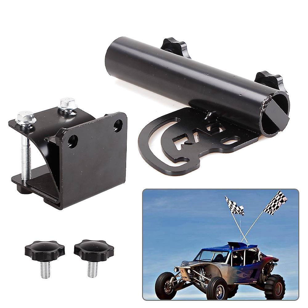 Aluminum Alloy Flag Pole Bracket,Adjustable Flag Pole Mount Bracket Off-Road Vehicle Pole - For Off