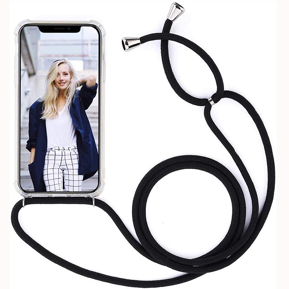 backcover with cord case -Iphone 11 6.1" - Transparent