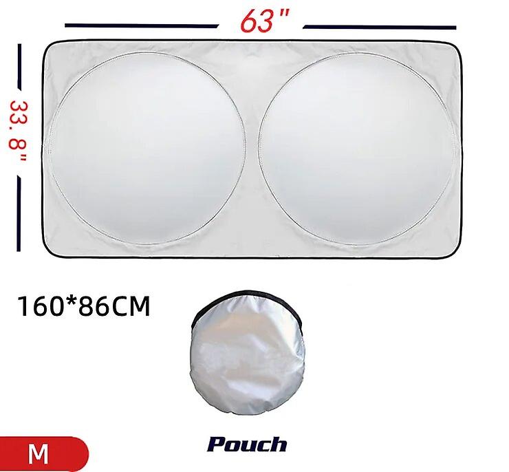 S/M/L/XL Windshield Cover Front Window UV Reflective Sunshade Front Rear Side Folding~15696