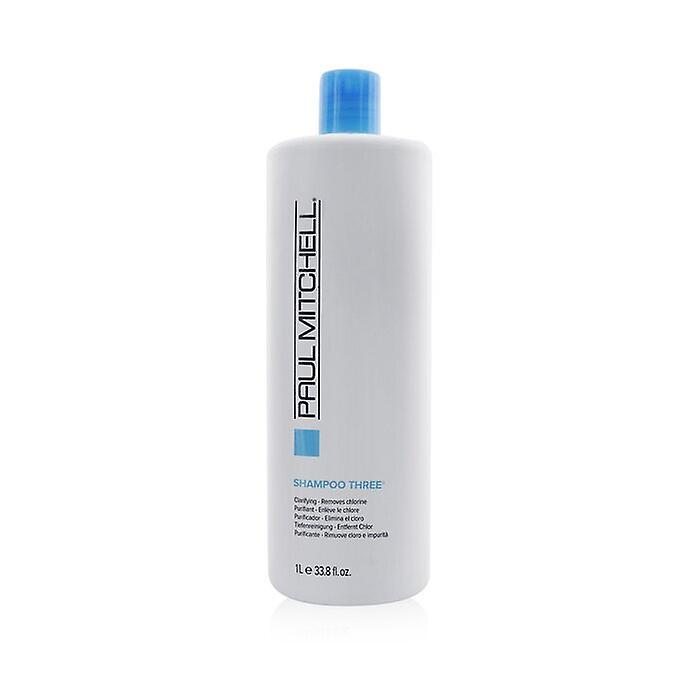 Paul Mitchell Shampoo Three (clarifying - Removes Chlorine) 1000ml/33.8oz