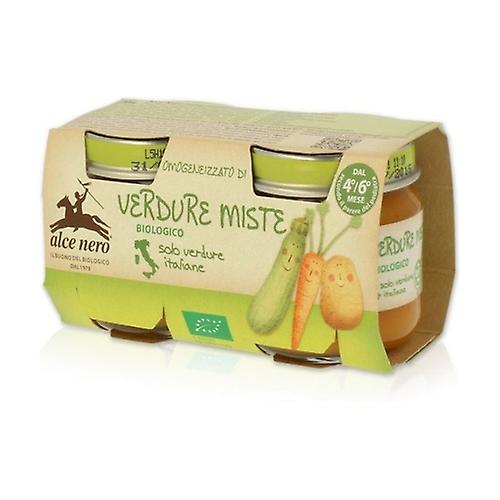 Homogenized mixed vegetables 2 units of 80g