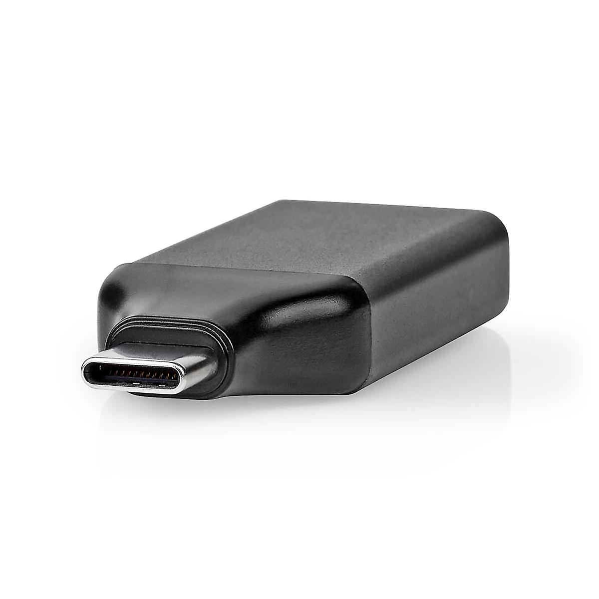 USB-C™ Adapter | USB 3.2 Gen 1 | USB-C™ Male | ™ HDMI Output | 4K@60Hz | Round | Nickel Plated | Grey