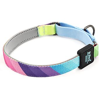 Veeki Dog Collar with Quick Release Buckle, Soft Solid Nylon Adjustable Dog Collars for Small/Medium/Large Dogs,Extra Small Pet Collar Fit for CatsM
