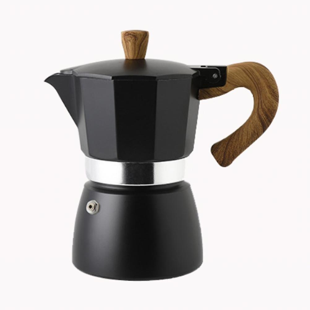 150ML/300ML Portable Aluminum Italian Style Espresso Maker Moka Pot Coffee Maker Household Mocha Cold Extract Pot for Making Cappuccino Latte