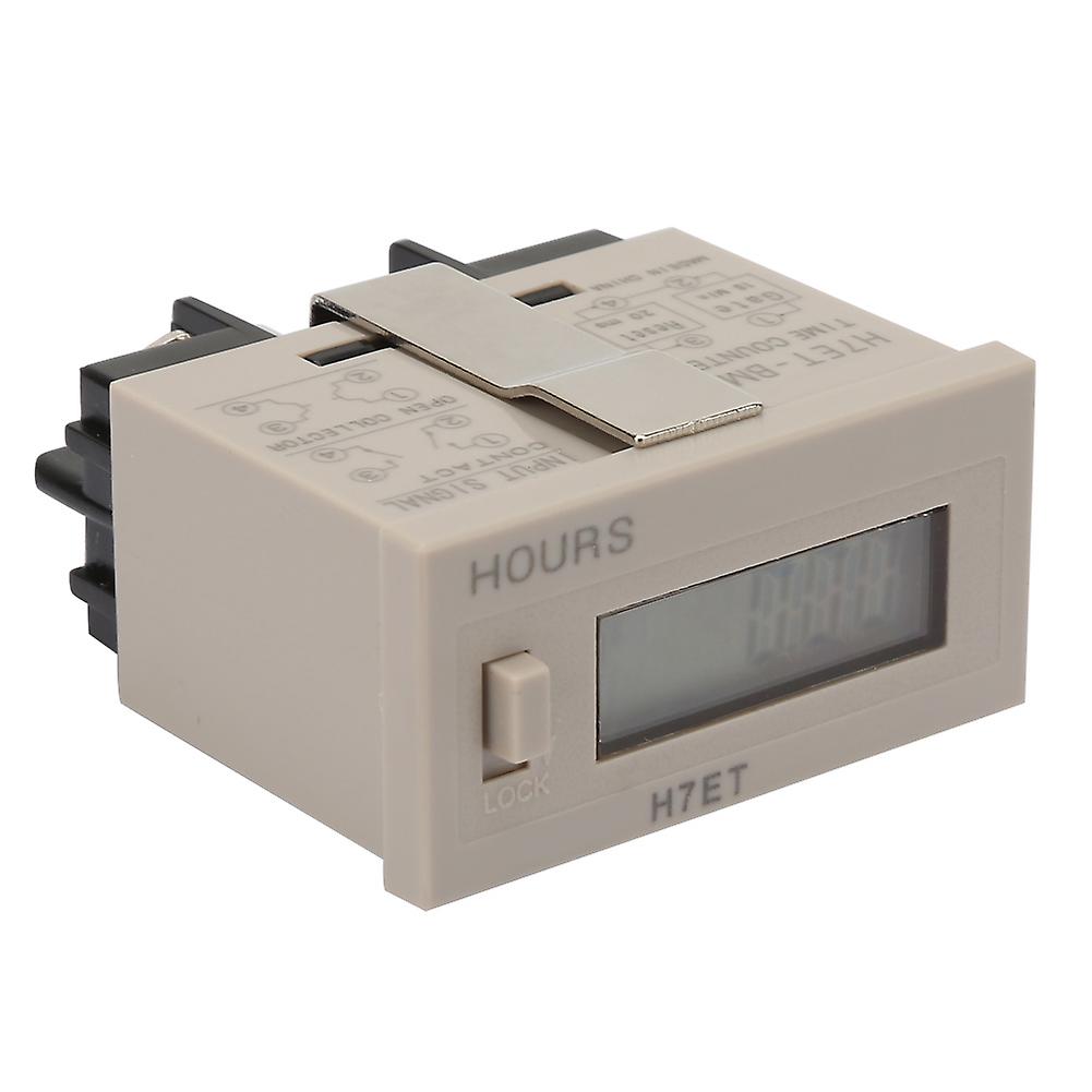 Without Voltage Digital Electric Counter Totalizer with 6 - Digit LCD Display