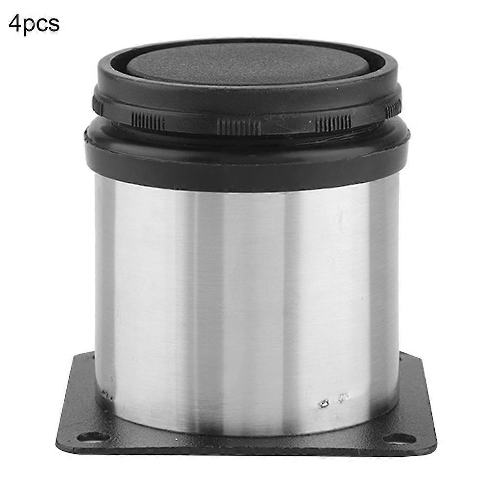 テーブルベッドソファ用4個の調整可能な家具脚ステンレス鋼キャビネットフィート(50 * 60mm)