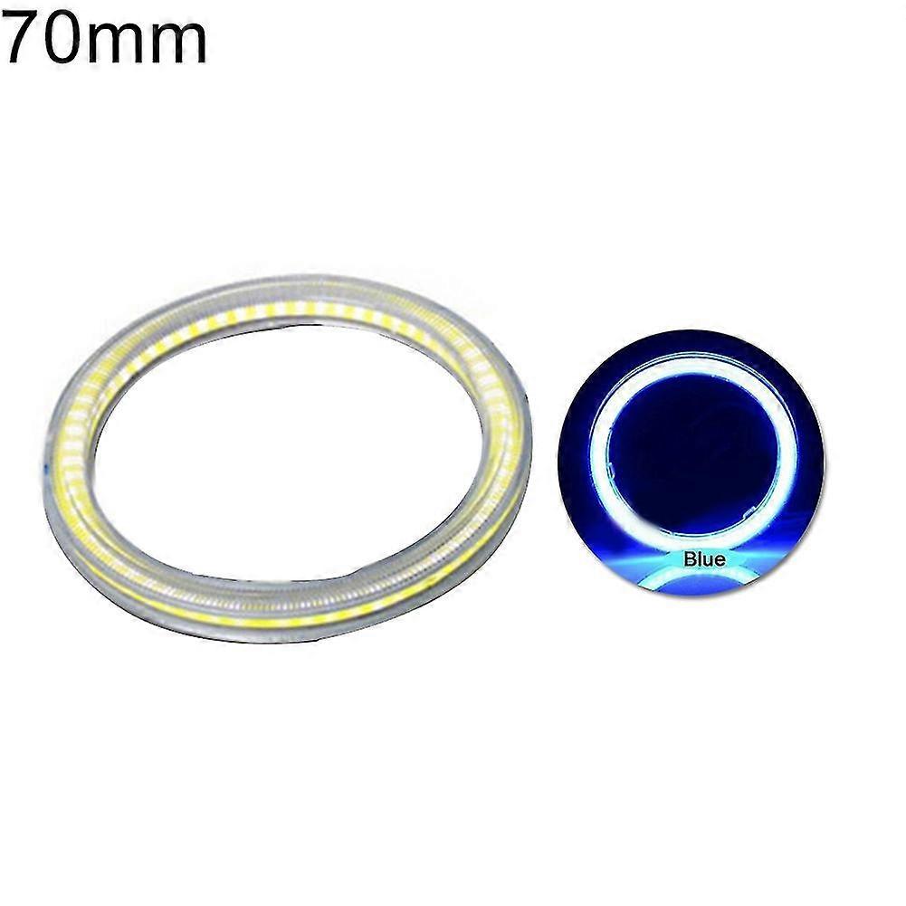 60mm-120mm Pojazd samochodowy Universal Cob Angel Eye Led Ring Light Lampa reflektora