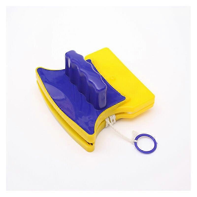 Magnetic window cleaner for convenient cleaning of windows and double glazing on both sides