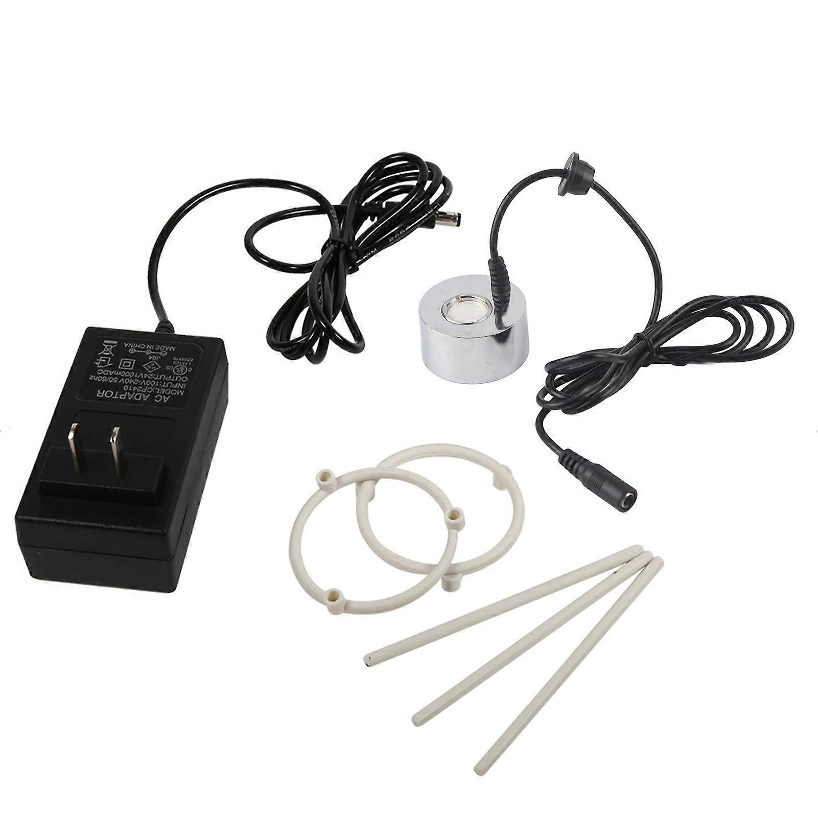 Ultrasonic Mist Maker Fogger Water Fountain Pond Atomizer Air Humidifier with Adapter US Plug 100240V