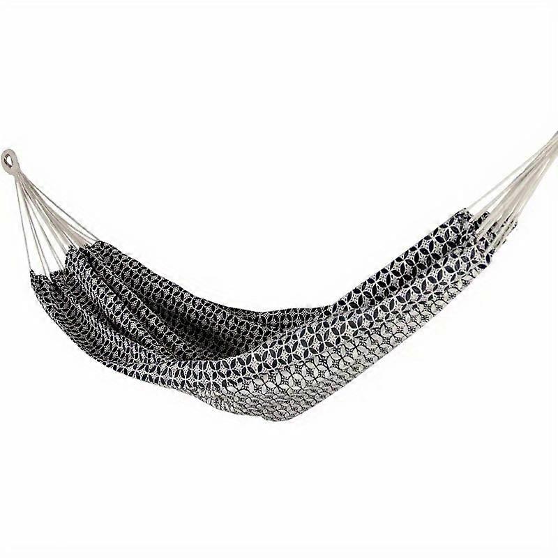 1pc Outdoor Camping Picnic Hammock, Canvas Hammock, Indoor Swing, Double Person Beach Thick Hammock