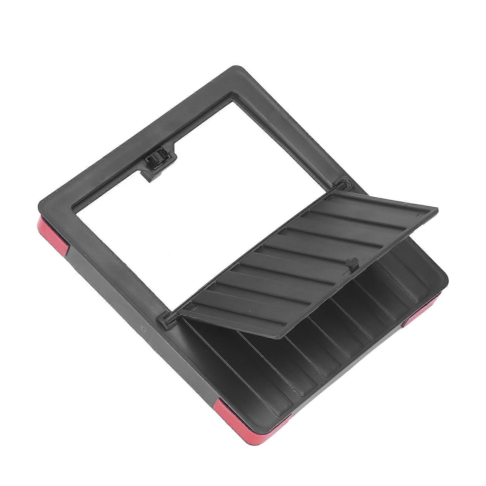 Armrest Hidden Storage Box ABS Black Center Console Organizer Replacement for Tesla Model 3 Y 2017?2021