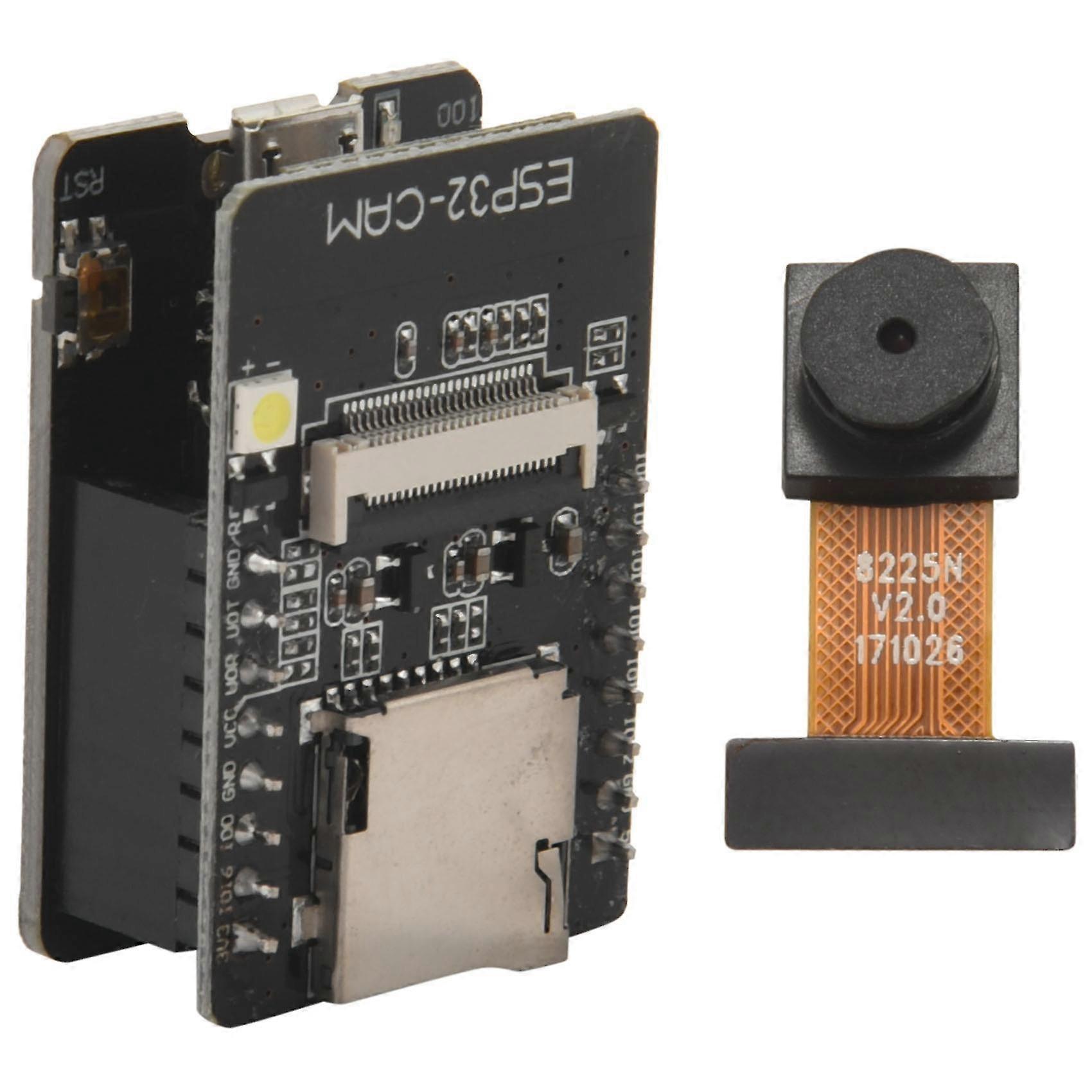 2 Pieces ESP32-CAM WiFi Board ESP32-CAM-MB Micro-USB to Serial Port CH340G with OV2640 2MP Camera M