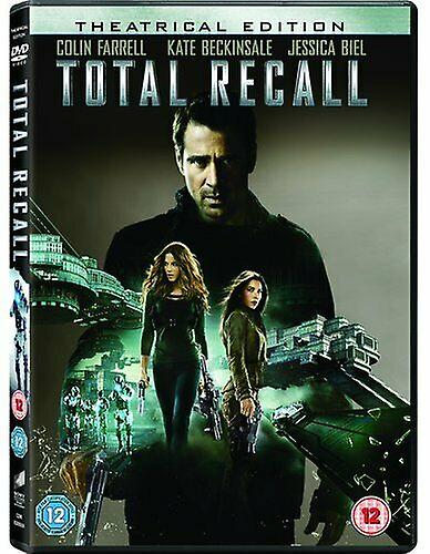 Total Recall DVD (2012) Kate Beckinsale Wiseman (DIR) cert 12 - Region 2