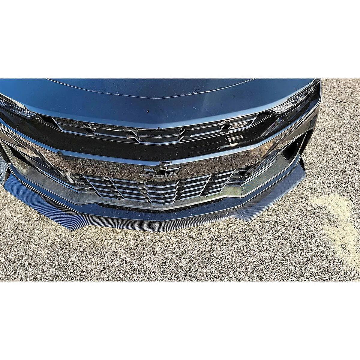 Emblemas Chevrolet Camaro 2016-2022 – Corbata Trasera Cromada Negra, Adhesiva, Fácil Instalación