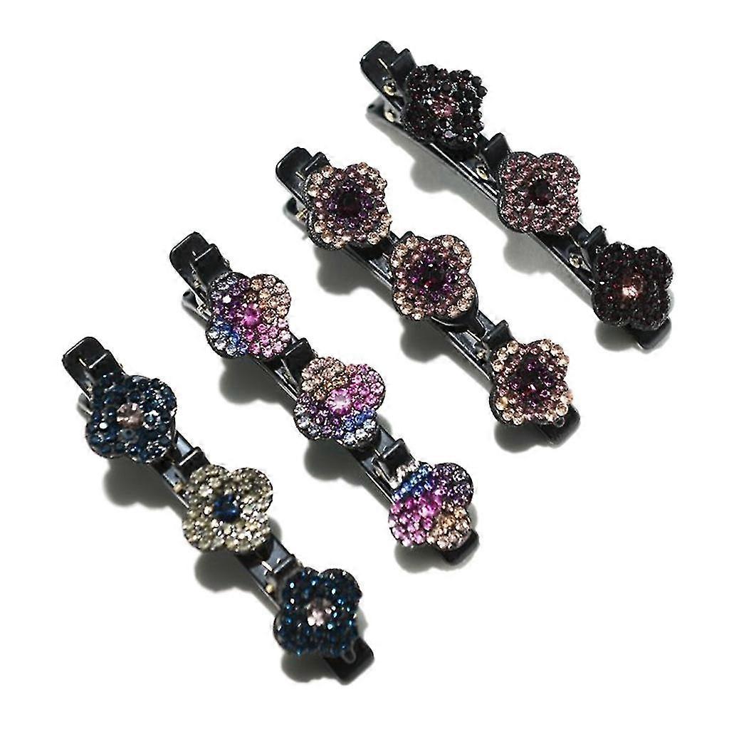 Hair Clips For Styling Sectioning Matching With Finery Clover Glinting Clover