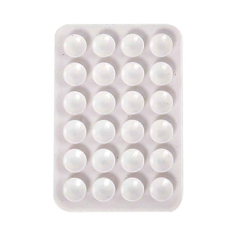 1pc Silicone Suction Pad For Mobile Phone Fixture Suction Cup Backed Adhesive Silicone Rubber Sucker Pad For Fixed