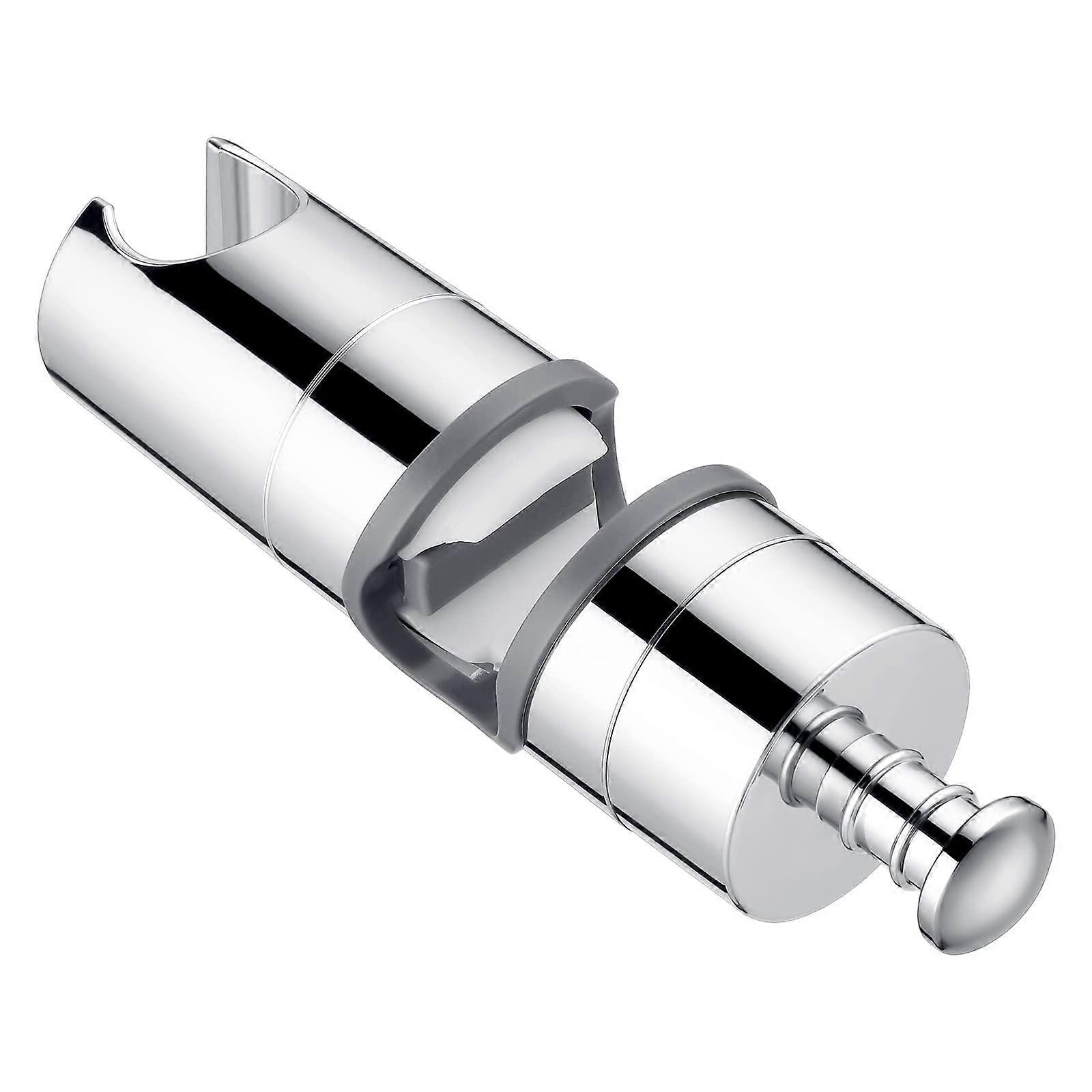 Universal Shower Head Holder Slide Bar 20-25mm Adjustable for Bathroom 360 Rotation Quality ABS Plastic Chrome Pla OTQ