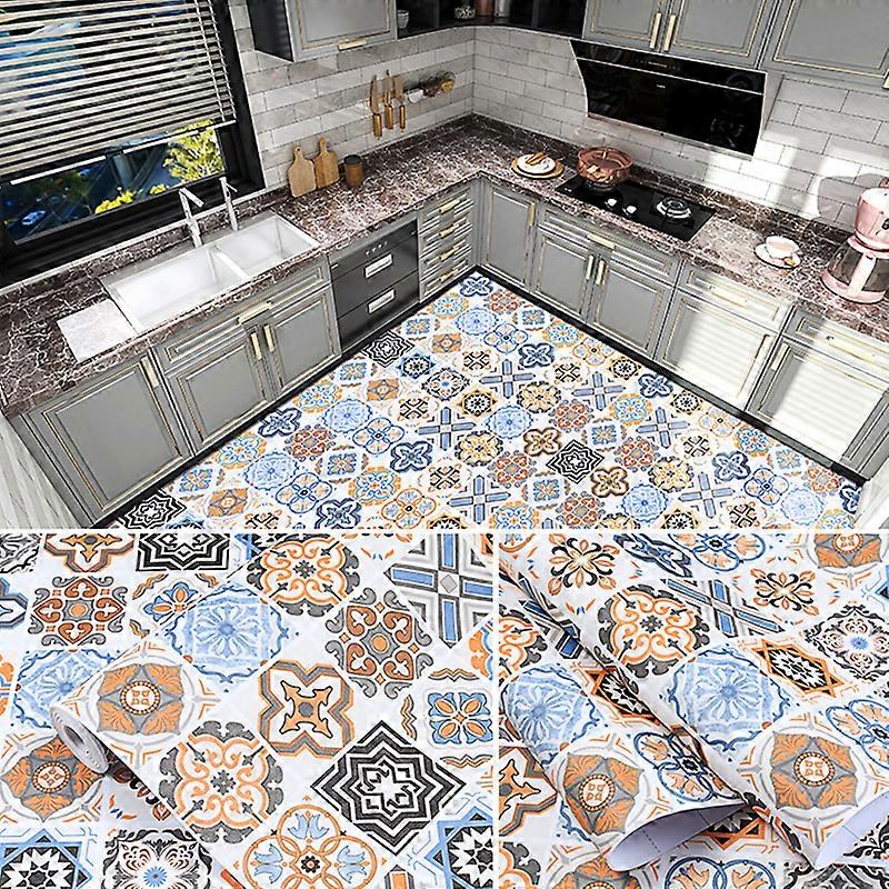 Lattiatarrat Itseliimautuva lattia Vedenpitävä liukumaton kylpyhuone Keittiö Olohuone Paksu ja kulutusta kestävä Uusi