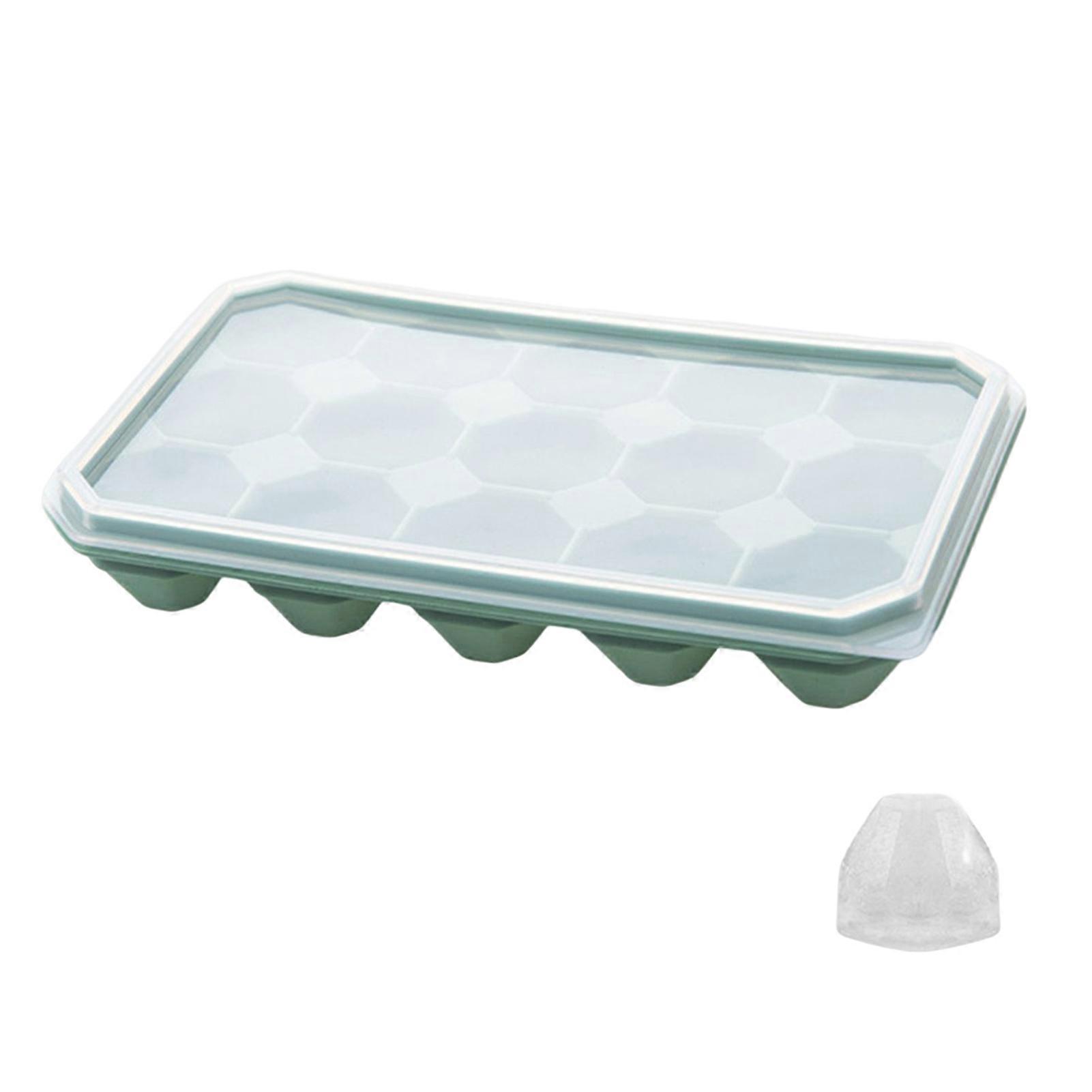Diamonds Shape DIY Ice Cube Tray Flexible Easy Release Ice Mould for Home Kitchen Summer Supplies