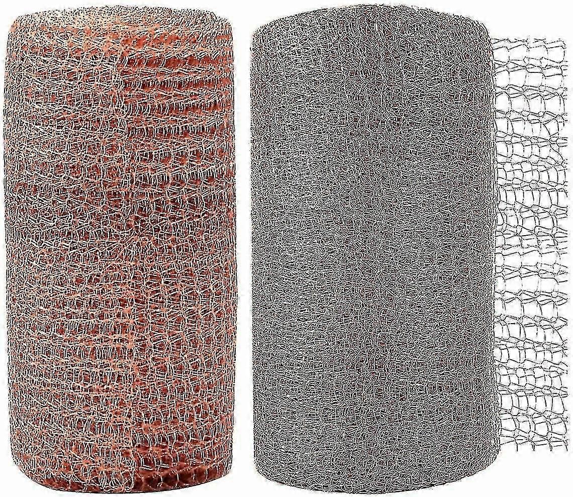 Copper Mesh, 2 Pcs 6 Meter High Quality Copper Mesh Copper Blocker For Home