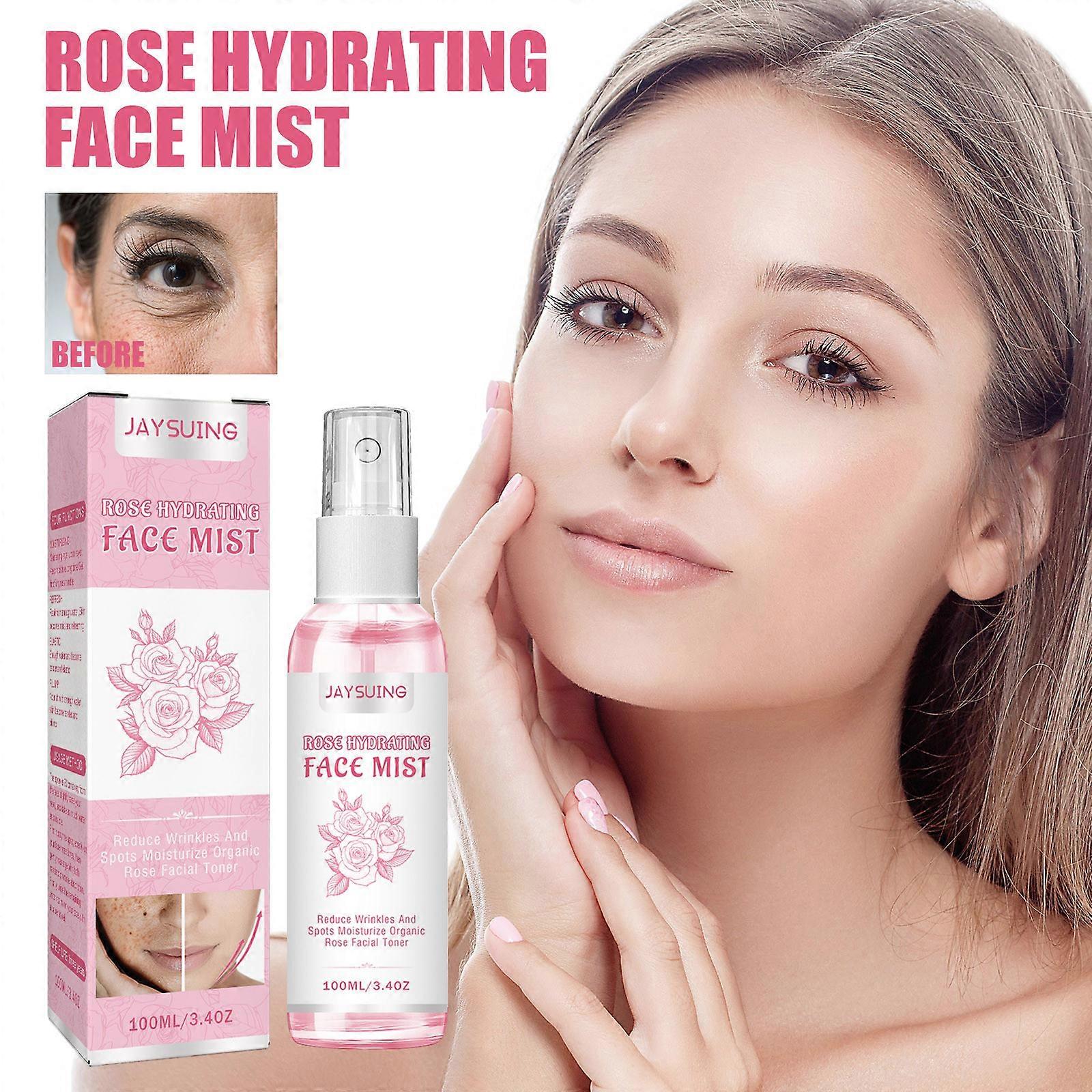 Reduce Wrinkles And Spots Moisturize Rose Facial Toner Rose Hydrating Face Mist