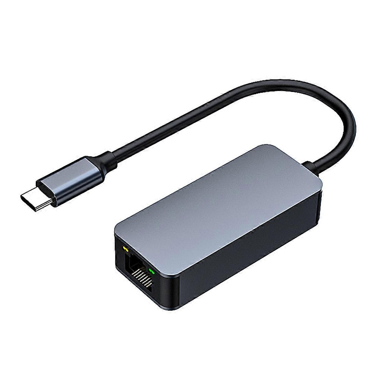 2500Mbps Ethernet to RJ45 2.5G USB 3.0 Wired Adapter Converter Lan Network Hub for PC Laptop - Type