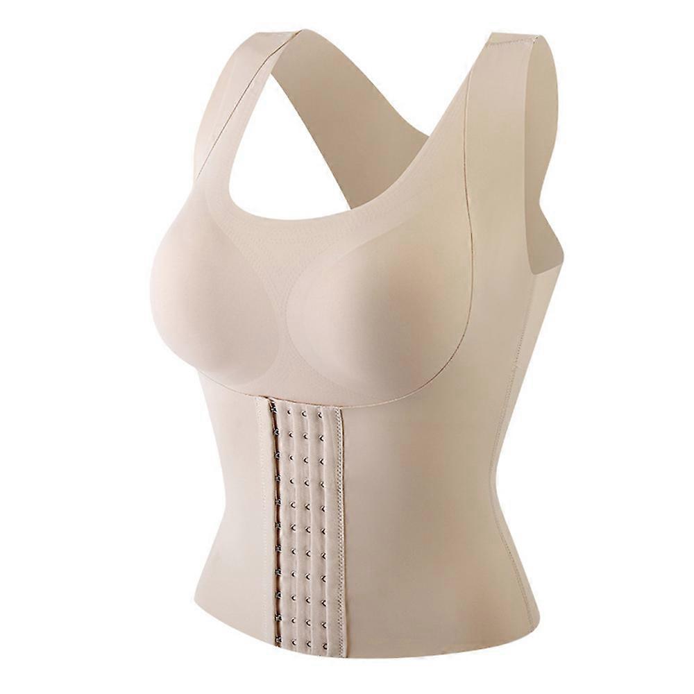 Women Breathable Shapewear 4 in 1 Front Buckle Chest Support Chest Support Vest